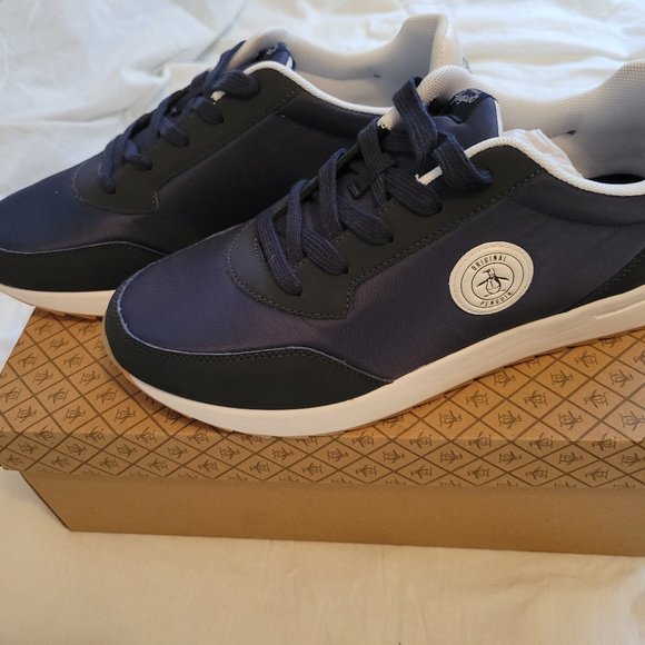 Original Penguin Shoes / Retro Sneakers / Blue / Size 10 - Picture 3 of 4